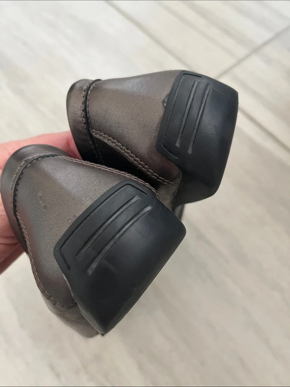 VanEli leather loafers